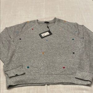 New Rails Mika Sweater in Melange Grey Size S